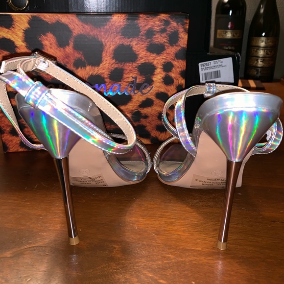 NIB 💕Barbie ✨ Tingz 💕 Rhinestone Stiletto Heels - Picture 7 of 8